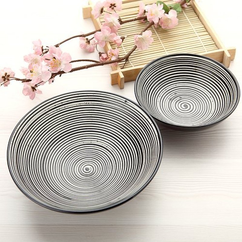 【釉彩】浅钵、碗 I 大、中型: 两个一组 - 碗 - 其他材质 