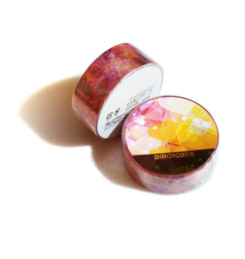 粉红透心-纸胶带 - 纸胶带 - 纸 粉红色