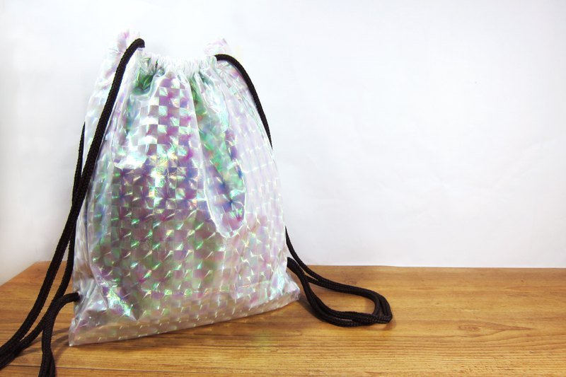 雷射防水后背/肩背包 - 束口袋双肩包 - 防水材质 多色