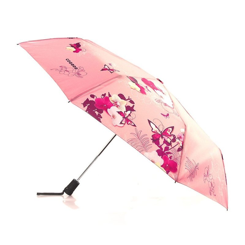 COPLAY设计包 | 晴雨伞 台湾兰花 - 雨伞/雨衣 - 防水材质 粉红色