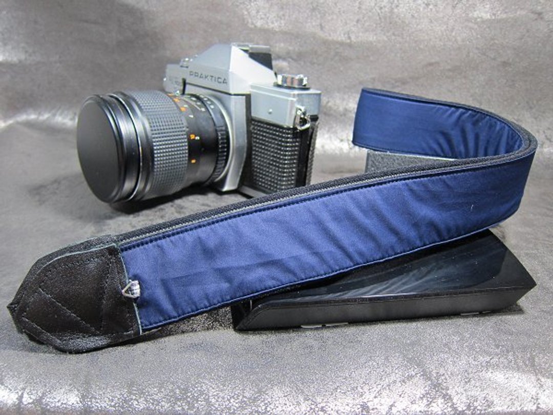"宝蓝"减压背带 相机背带 乌克丽丽 吉他 push bike  Camera  Strap - 相机背带/脚架 - 其他材质 蓝色