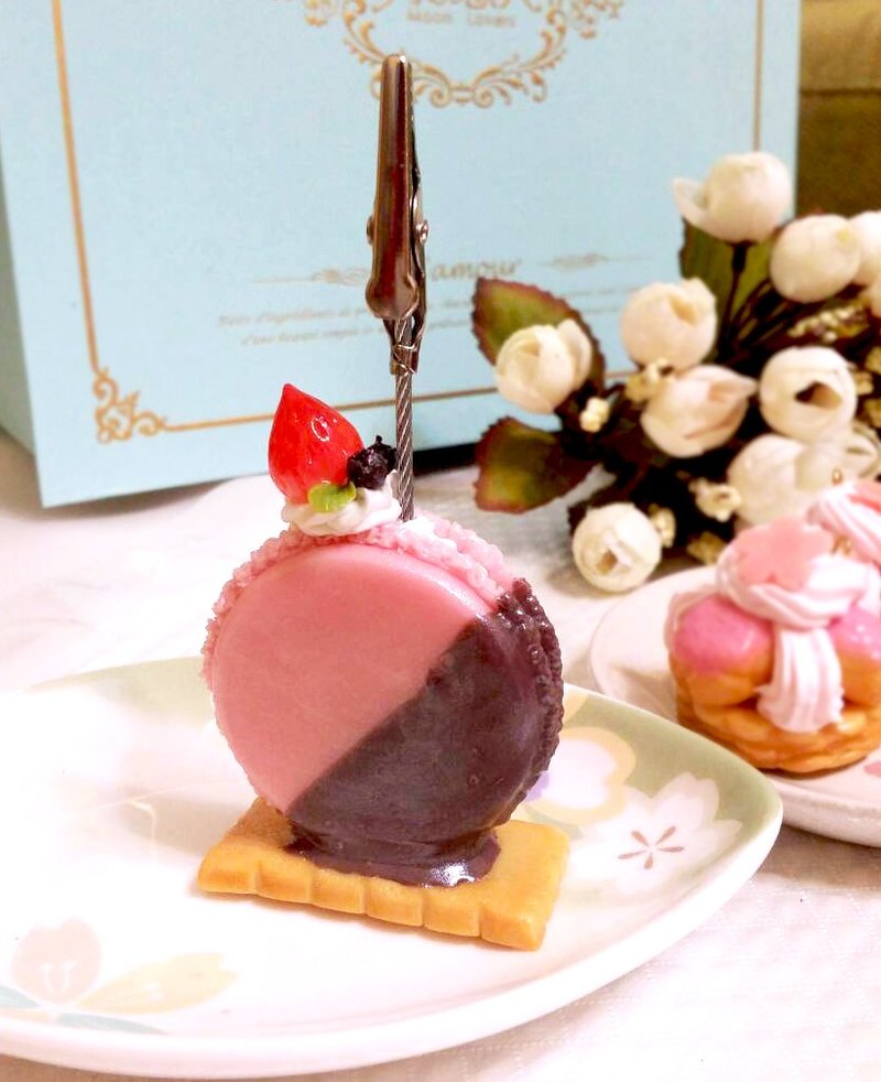 手作圆舞曲--飞碟马卡龙名片夹/谢卡座/相片夹 - 其他 - 其他材质 