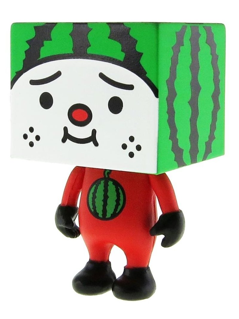 两寸西瓜豆腐人公仔 - 其他 - 其他材质 红色