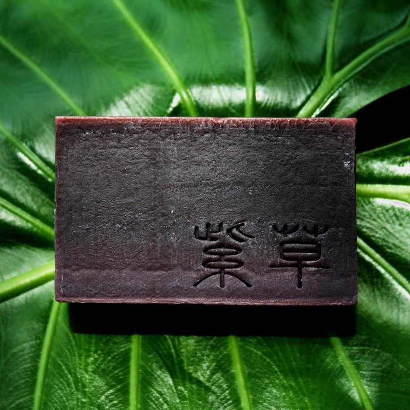 【艋舺肥皂】紫草皂-古早传统配方/洗脸/洗澡/手工皂 - 脸部清洁/卸妆用品 - 其他材质 紫色
