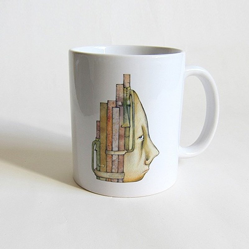 强迫症小姐 咖啡杯/马克杯 - 咖啡杯/马克杯 - 其他材质 白色