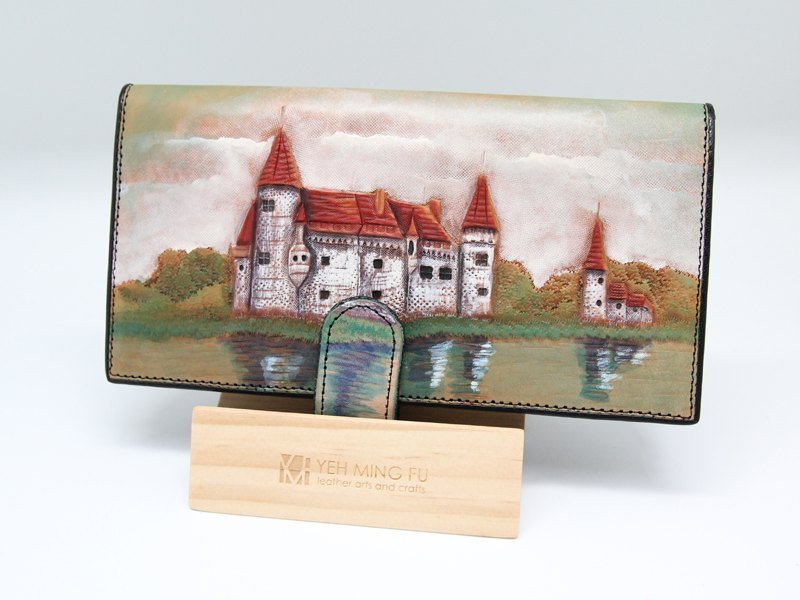 长夹-风景系列 - 皮夹/钱包 - 真皮 多色