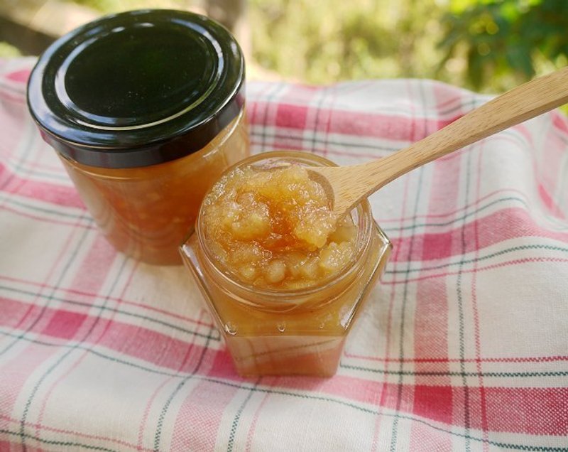 La Santé法式手工果酱 -洋梨苹果果酱 - 果酱/抹酱 - 新鲜食材 金色