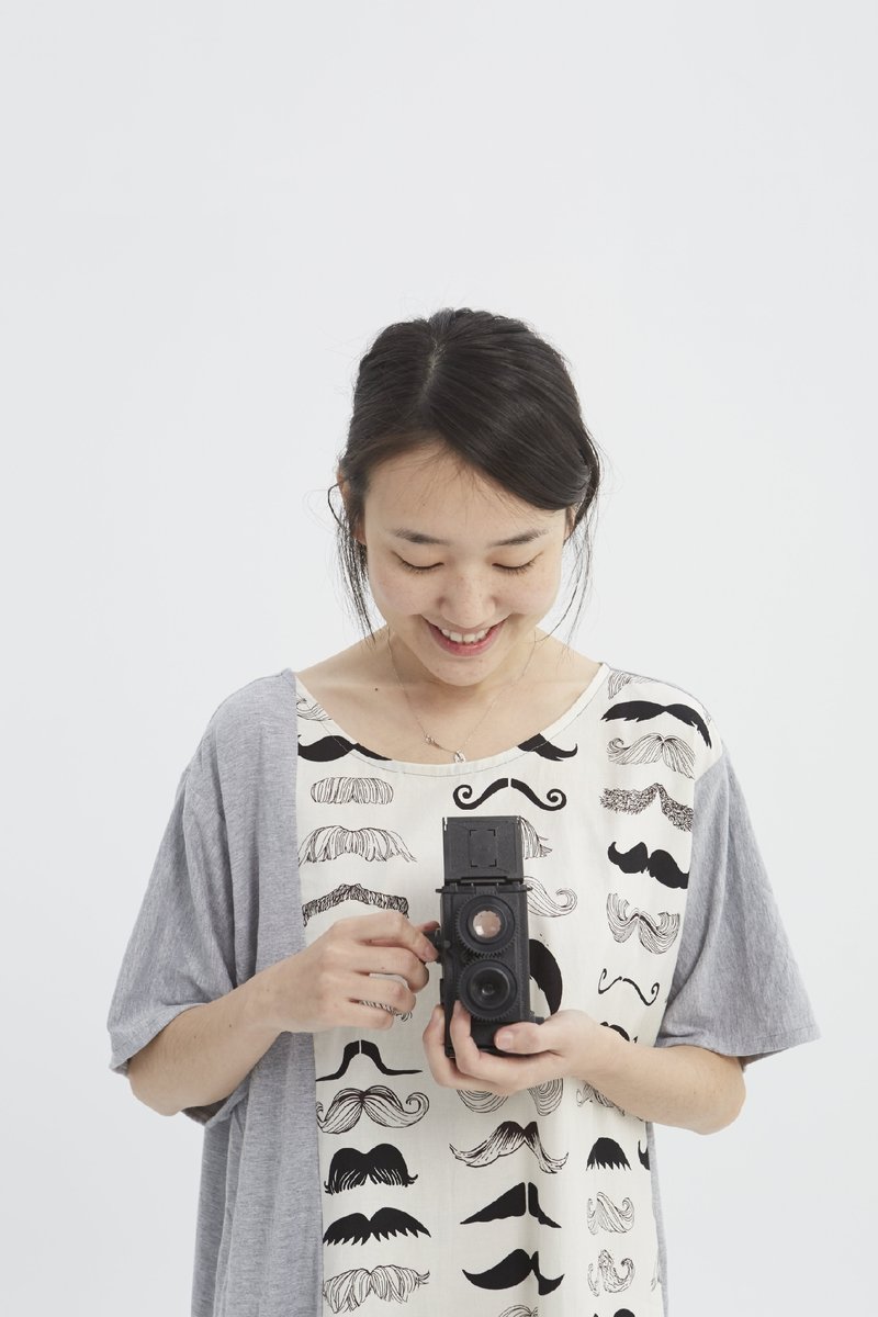 yoyoyo就是爱穿大衣服【俏胡子】 - 女装 T 恤 - 其他材质 灰色