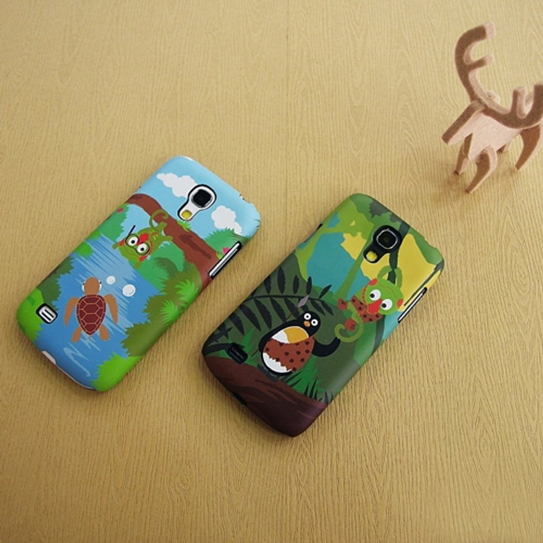 Kalo 卡乐创意 Galaxy S4 mini 童话彩绘风格保护壳 - 其他 - 塑料 绿色