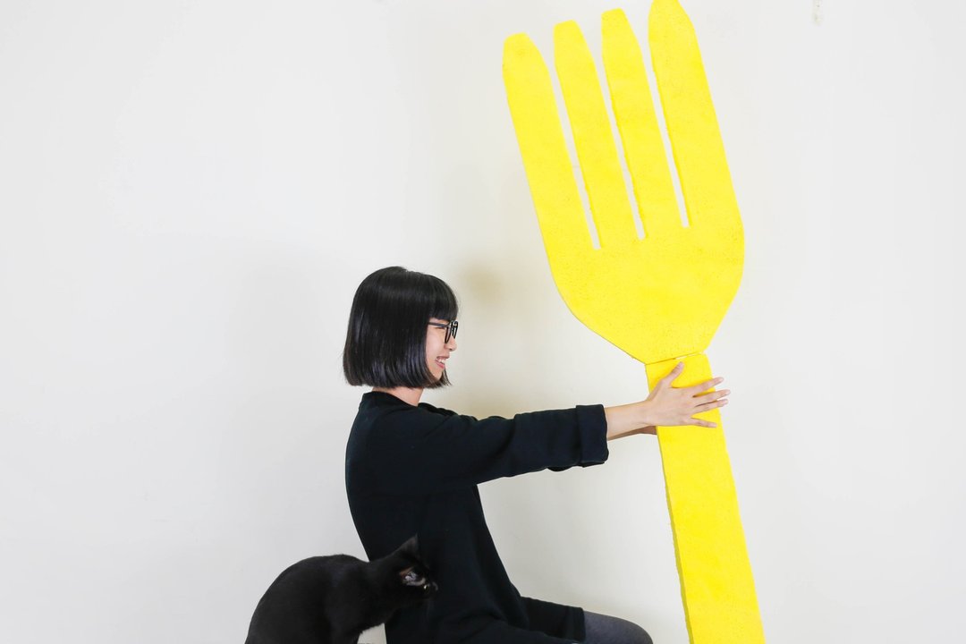 吃太多！_蚂蚁长长上衣 - 女装上衣 - 其他材质 黑色