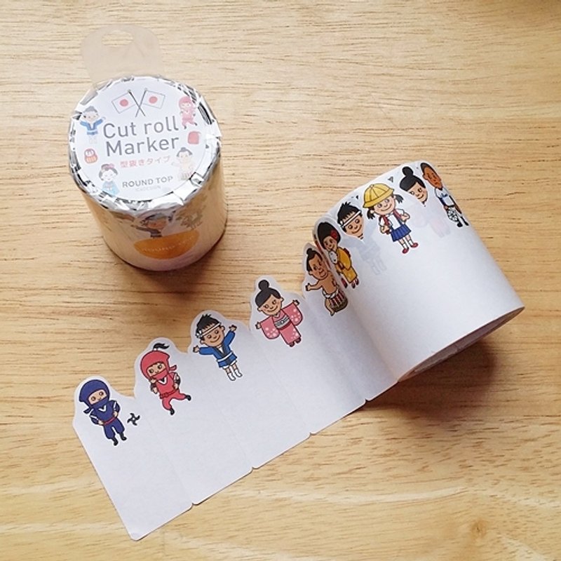 ROUND TOP 自黏便签.付笺【日本人物 (RT-RF-001N)】 - 贴纸 - 纸 白色