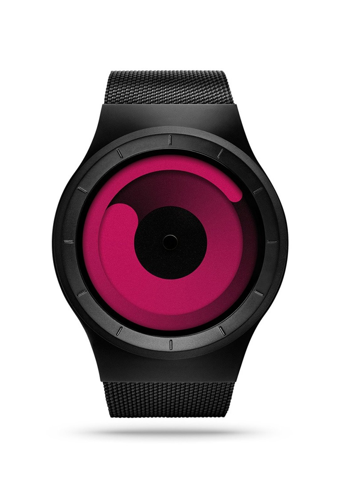 宇宙重力系列腕表 MERCURY(黑/粉红 , Black / Magenta) - 女表 - 其他金属 黑色