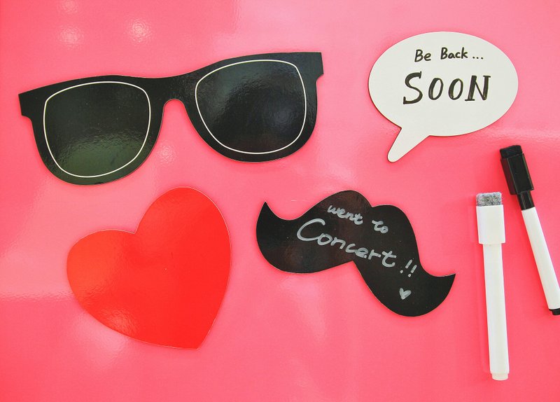 DULTON 造型memo留言磁铁 - 冰箱贴/磁贴 - 纸 