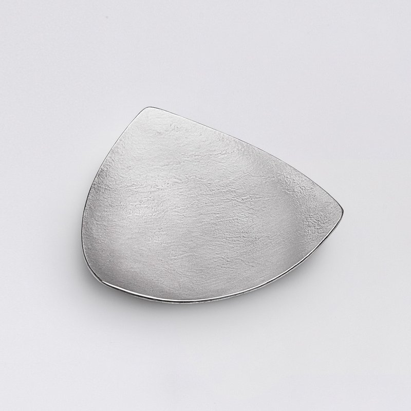 纯锡置物盘_三角云纹 纯手工 生日礼物首选 - 浅碟/小碟子 - 其他金属 