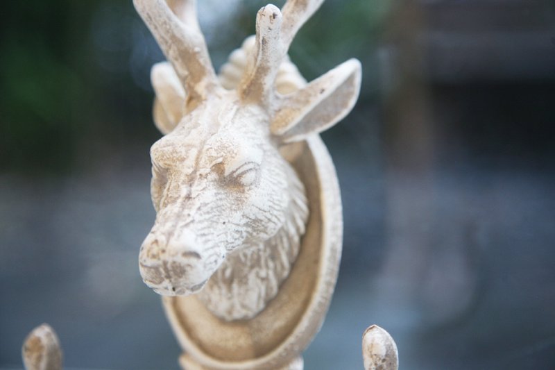 DULTON 鹿头铸铁衣架 两色 - 墙贴/壁贴 - 其他材质 