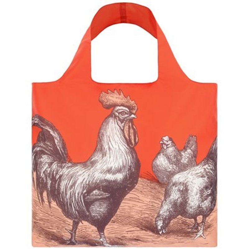 LOQI 春卷包│公鸡 FARO - 侧背包/斜挎包 - 其他材质 橘色