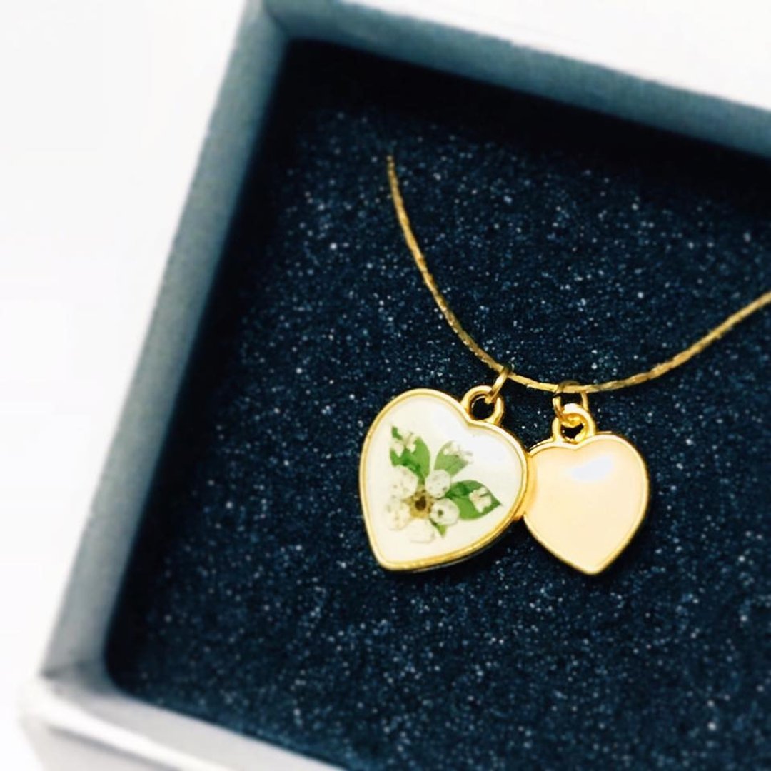 Reverie Jewellery 2016 'Always be my Valentine'情人节心型项链 - 项链 - 其他金属 粉红色