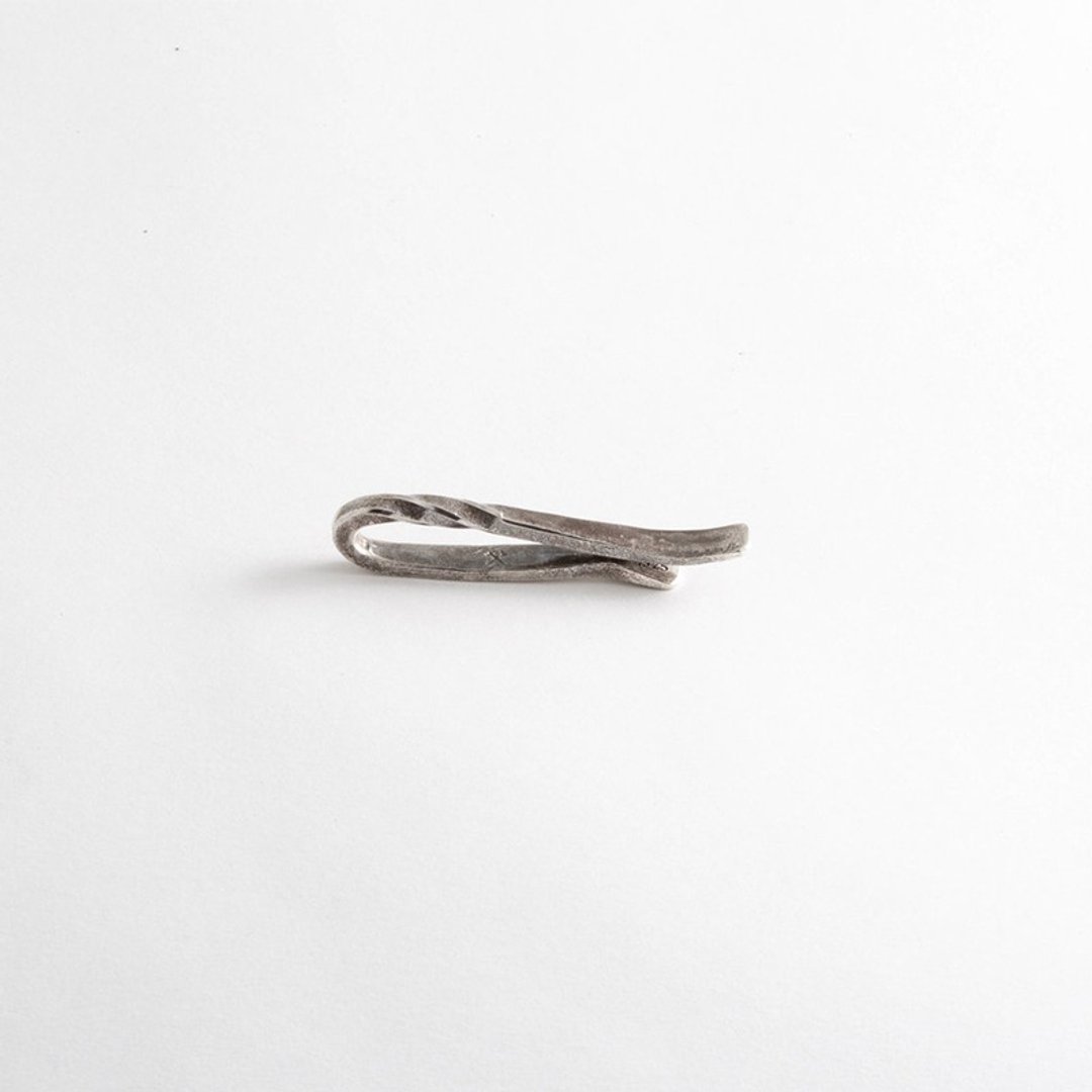 美国匹兹堡职人品牌 Studebaker Metal - 手工锻造纯银领带夹 - 其他 - 纯银 灰色