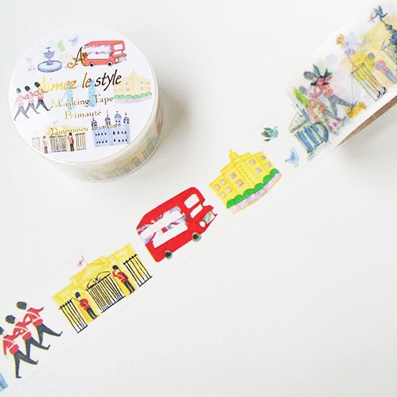 Aimez le style 28mm和纸胶带 (04901 伦敦街景) - 纸胶带 - 纸 多色
