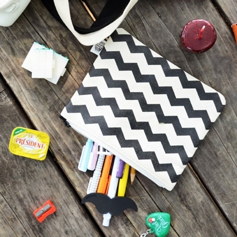 Dessin x Jamstudio-Openroom万用包-Black way,JSD76601 - 化妆包/杂物包 - 其他材质 多色