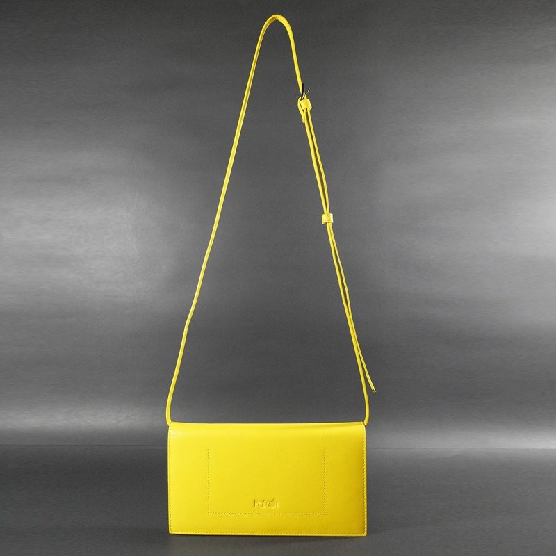 Passion 随行包黄色 手拿/肩背/斜背 - 侧背包/斜挎包 - 真皮 黄色