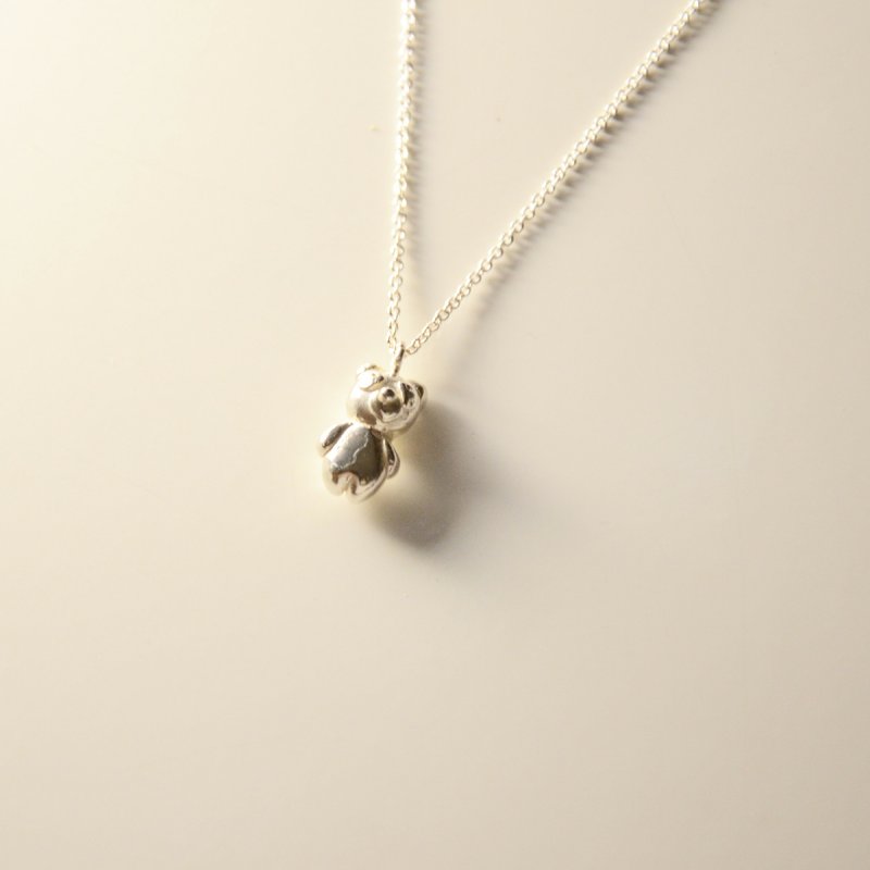 猫熊家族项链 - 项链 - 其他金属 白色