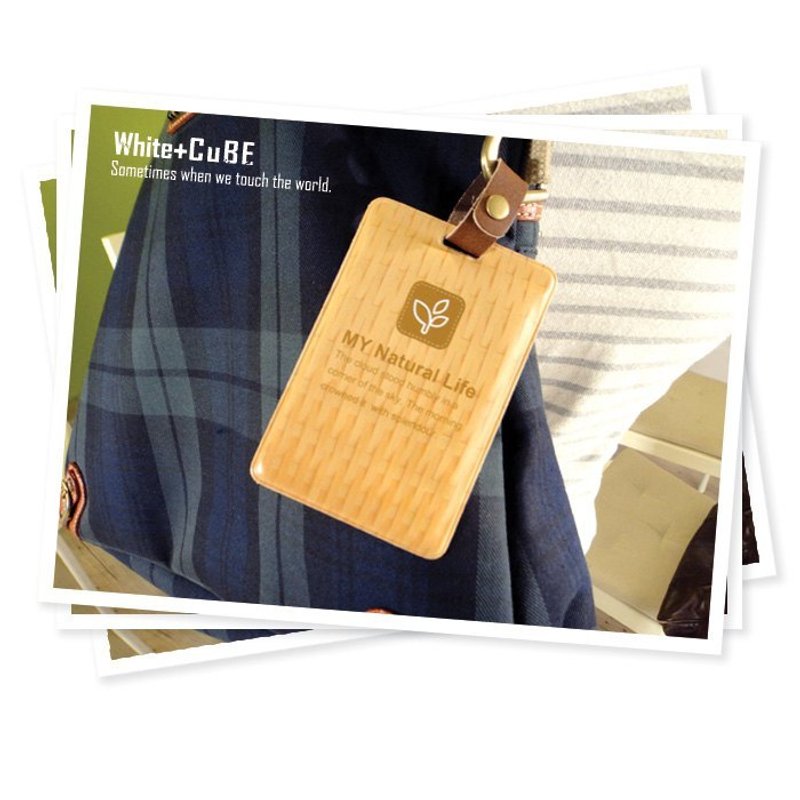 MY Natural Life 随行卡夹/吊牌 - 证件套/卡套 - 防水材质 