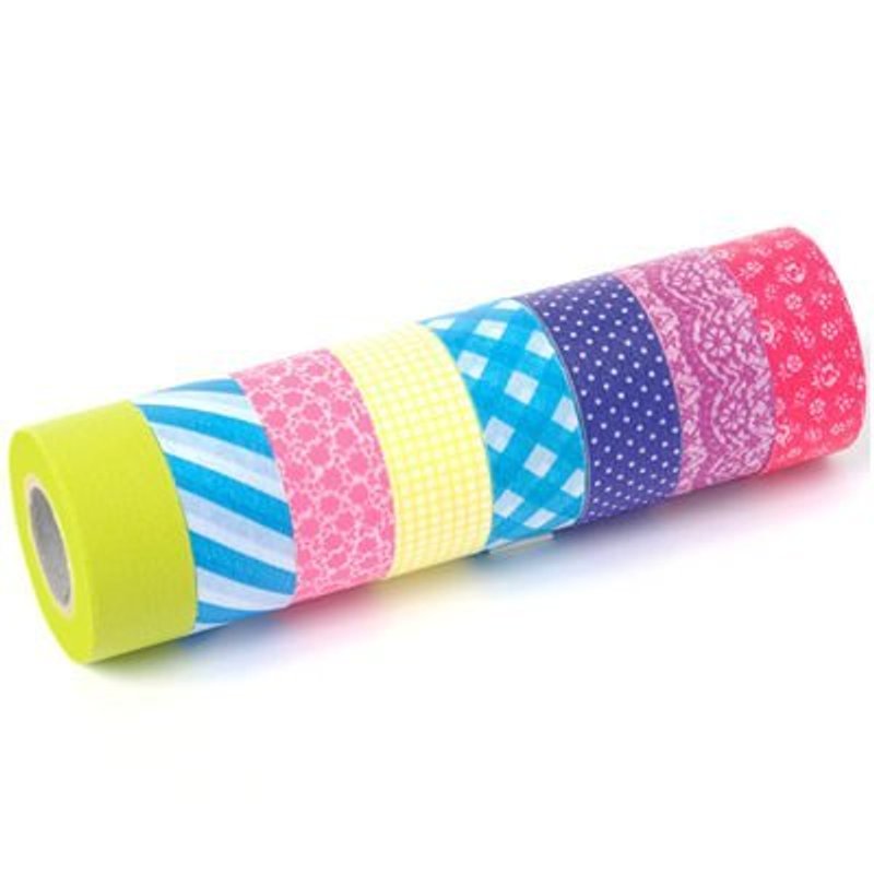 Marks Masking Tape MT和纸胶带 迷你款-Vivid (MKT12-C) - 纸胶带 - 纸 粉红色