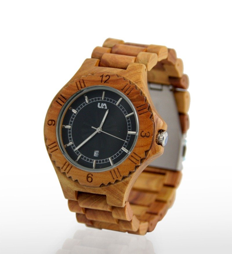 【高雅同心圆造型-智慧涟漪】能量健康经典艺术木表 - 其他 - 木头 咖啡色