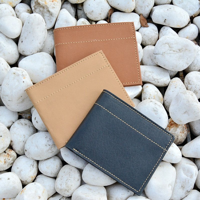 仿皮革纸短夹Wallet│天然防泼水│仿皮革纸 - 皮夹/钱包 - 纸 