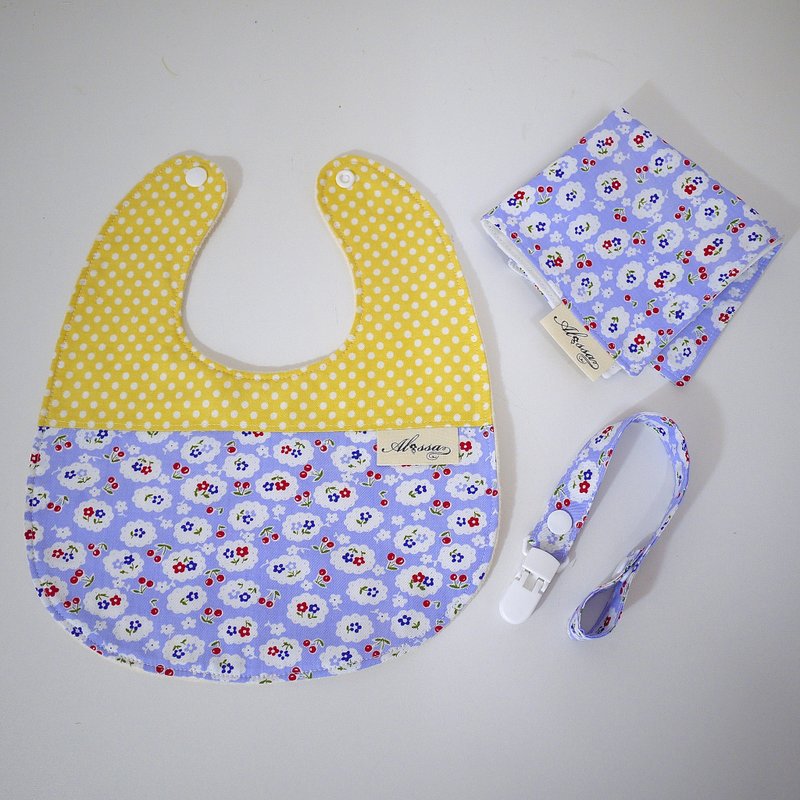 紫色花园新生儿弥月满月礼三件组 - 满月礼盒 - 其他材质 紫色