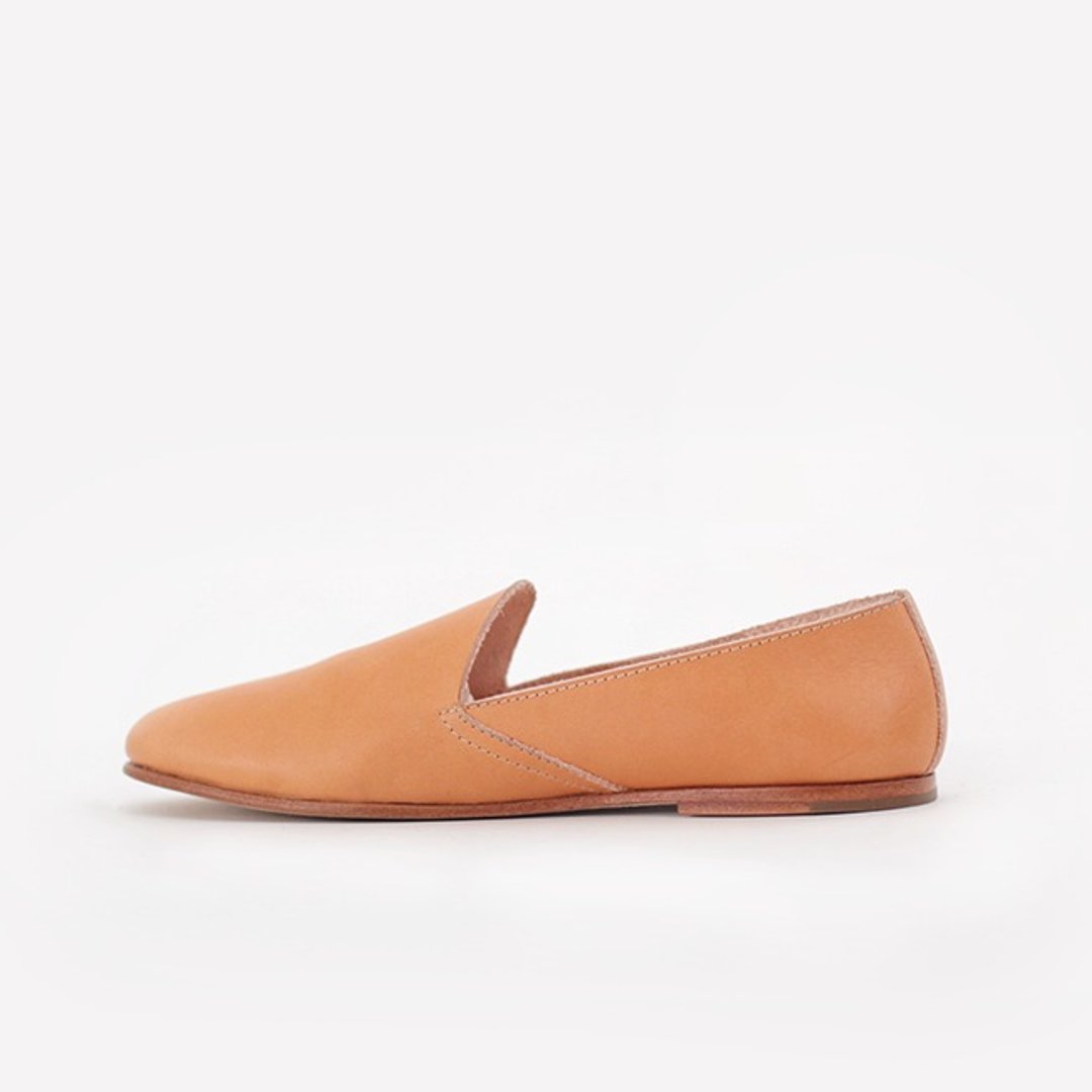 koow 乐福鞋 loafer 一脚蹬 牛皮女鞋 棕色 - 女款休闲鞋 - 真皮 咖啡色