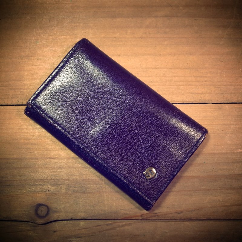 [ 老骨头 ] 早期 咖啡色 aigner 爱格纳 真皮 钥匙包 绝版真品 古董包 Vintage 古着 - 其他 - 真皮 咖啡色