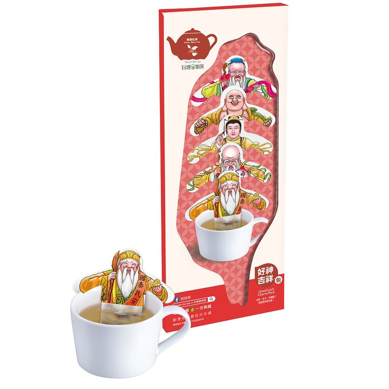 【新品】台湾请泡茶系列-好神吉祥话包 蜜香红茶 - 茶 - 其他材质 