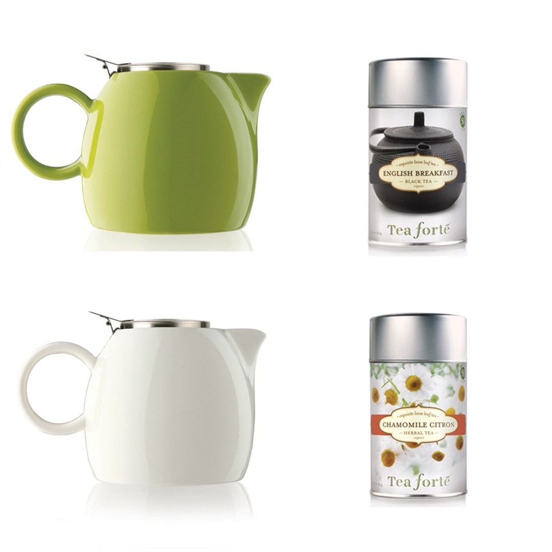 --买壶送茶-- Tea Forte 耶诞节独家特惠活动 - 茶具/茶杯 - 瓷 