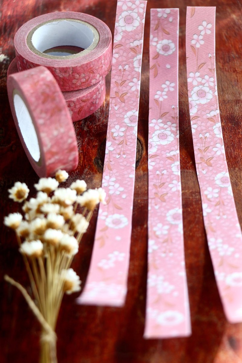 Aloha 和纸胶带 樱 - 纸胶带 - 纸 多色