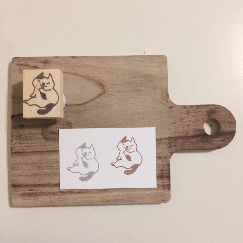 脚脚好吃 - 印章/印台 - 橡胶 白色