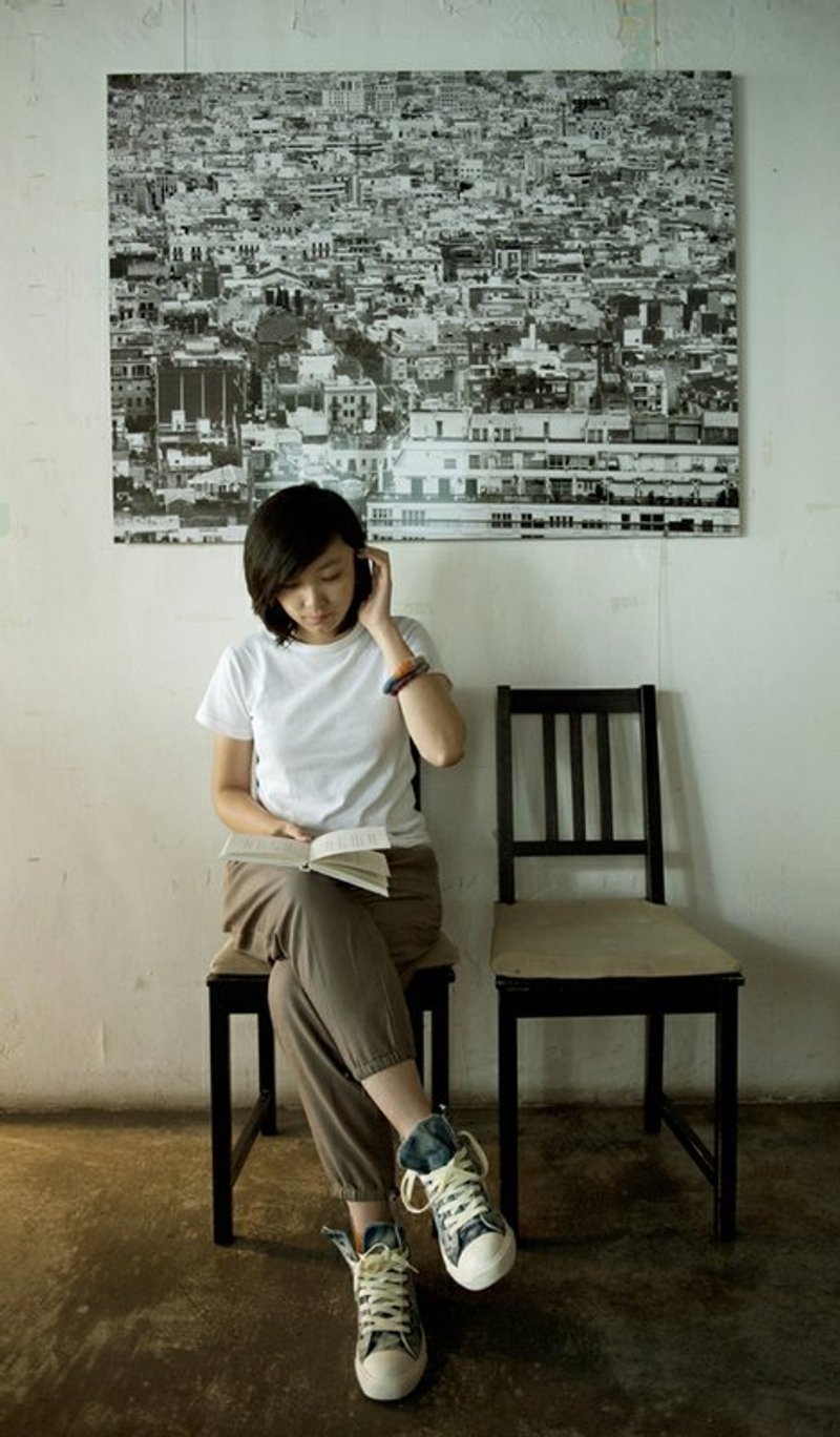 纯棉手感白T ░ S - 女装 T 恤 - 棉．麻 白色