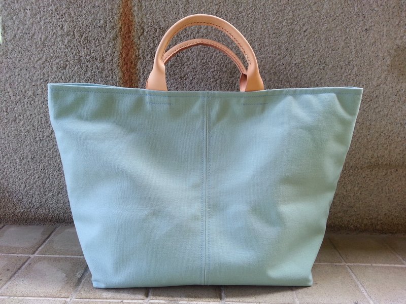 帆布托特包/蓝灰(可选色) - 手提包/手提袋 - 其他材质 