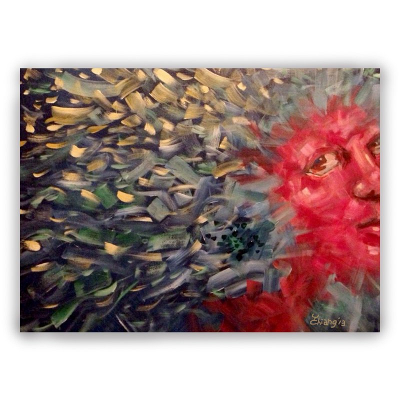 手绘插画万用卡/明信片/卡片/插画卡--仙子 - 卡片/明信片 - 纸 蓝色