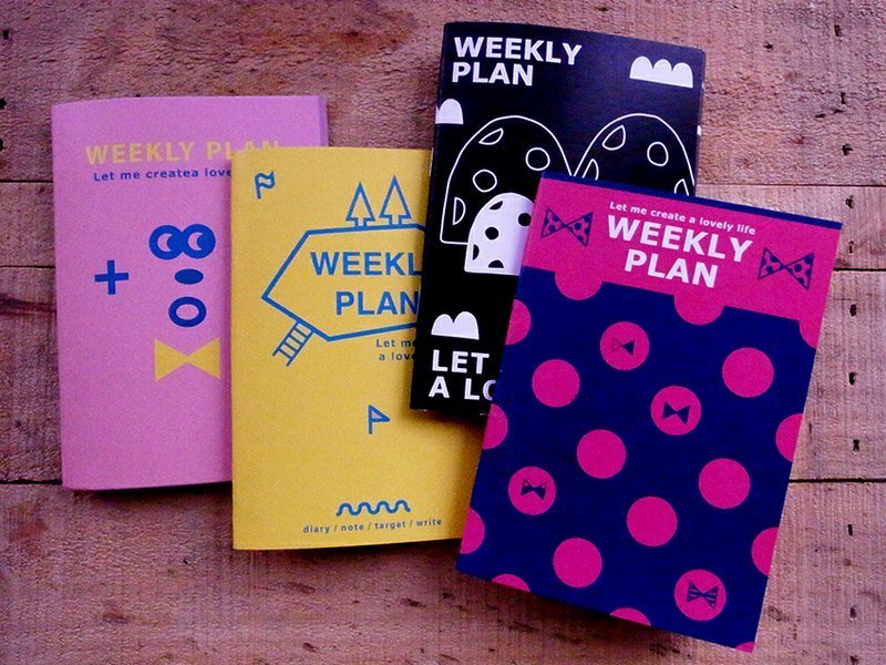 行事历本 / 周历 / 年历本 / 任选4款组合优惠区 - 年历/台历 - 纸 多色