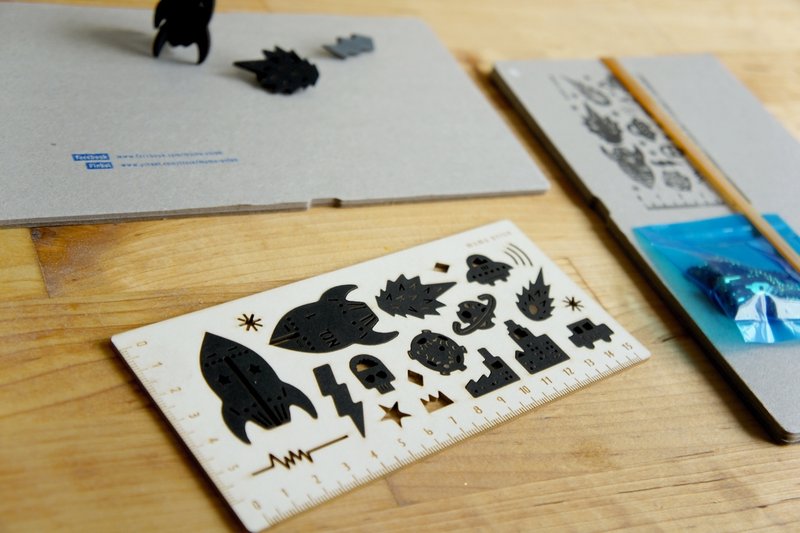 mumu尺---太空款 - 其他 - 纸 黑色