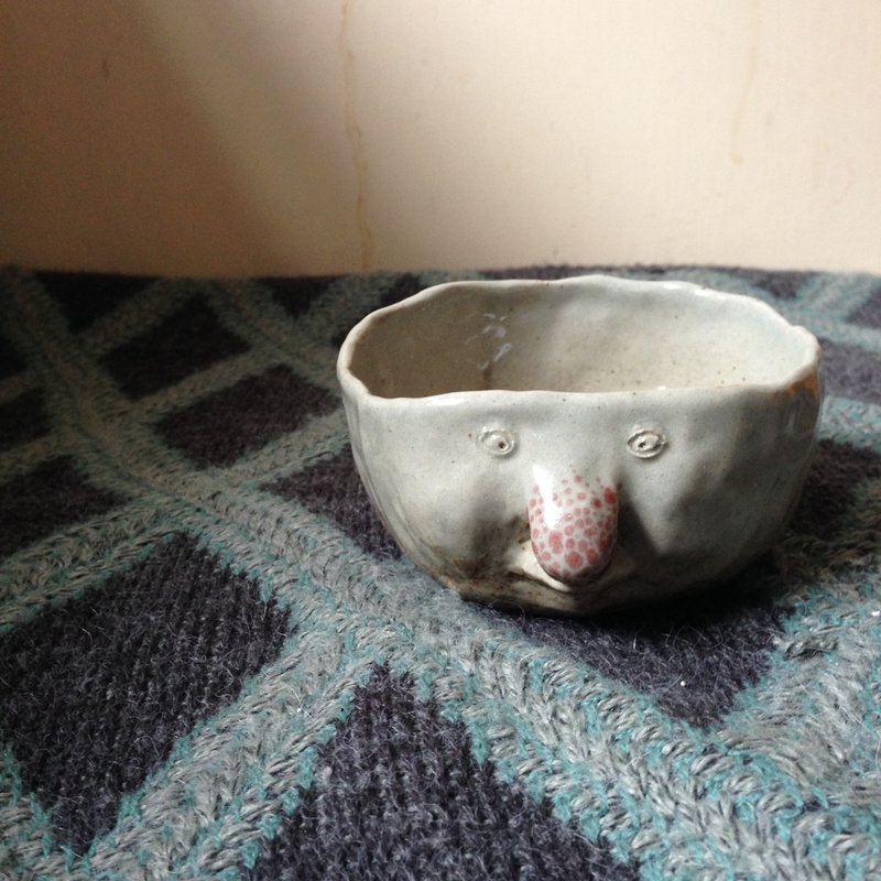 大鼻子小眼睛 - 花瓶/陶器 - 其他材质 蓝色