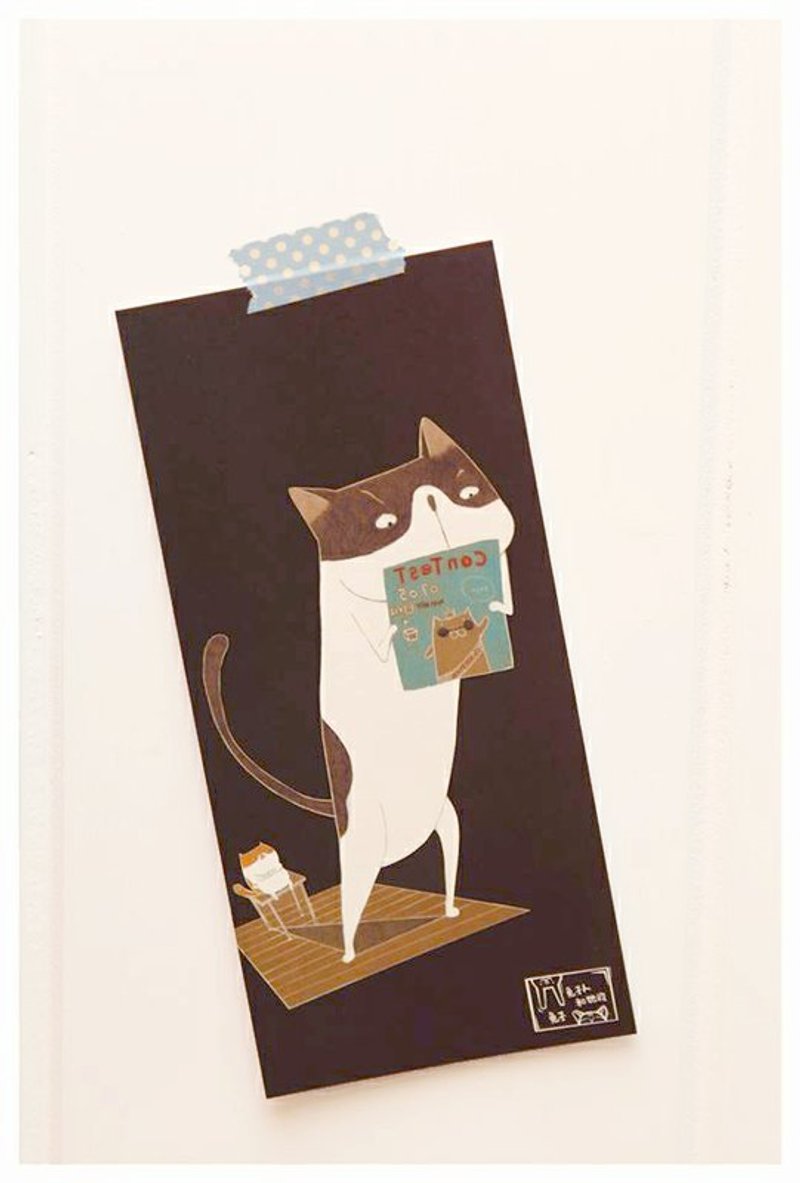 兔子明信片：传单 - 卡片/明信片 - 纸 咖啡色