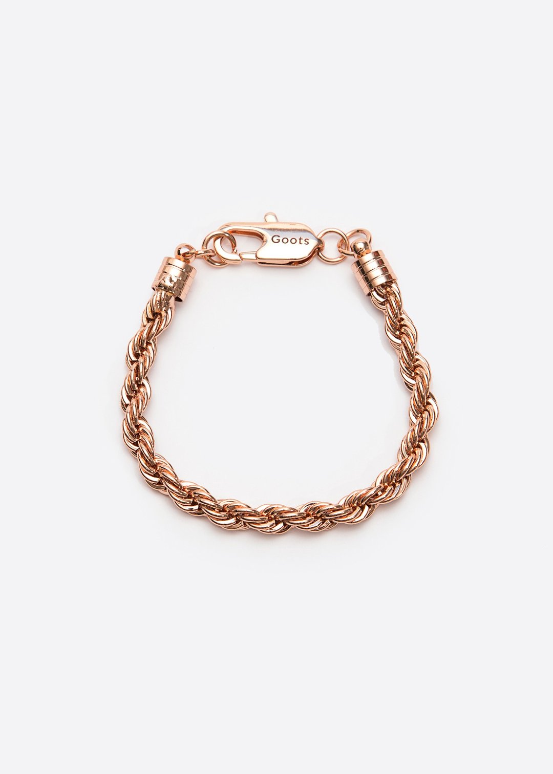 GOOTS / 7MM Twisted-Chain Bracelet 7MM 麻花手链 - 手链/手环 - 其他金属 