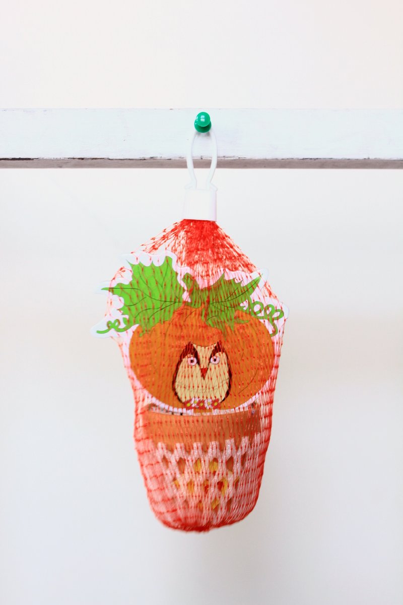 MARK TAIWAN  麦麦藏宝图-火旺MEMO座  南瓜  交换礼物 - 便条纸/标签贴 - 纸 橘色