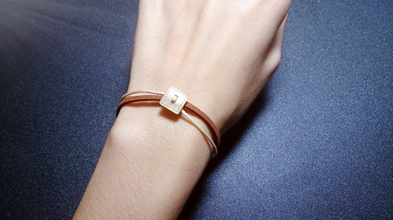 #Copious 期许耳语系列- 关于局限 - 手链/手环 - 真皮 咖啡色