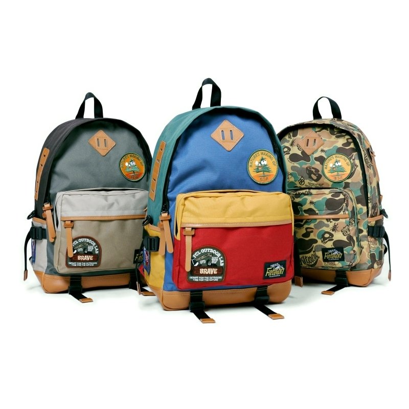 Filter017 后背包 - B. S. F. SOLIDARITY BACKPACK - 后背包/双肩包 - 绣线 