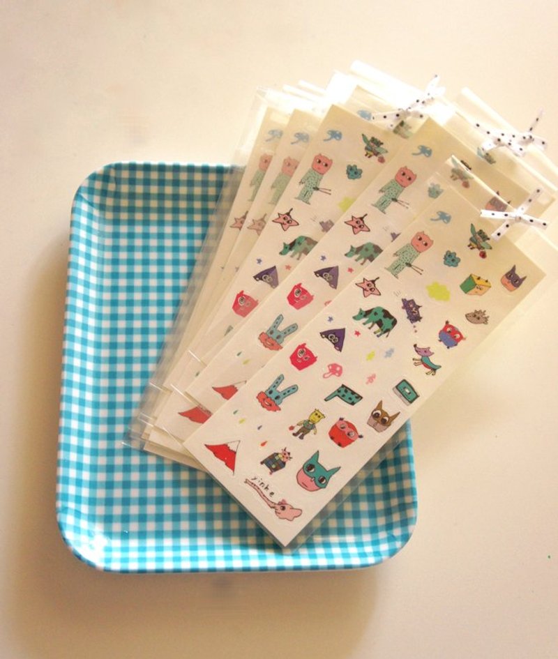 yinke小贴纸（三色） - 贴纸 - 纸 