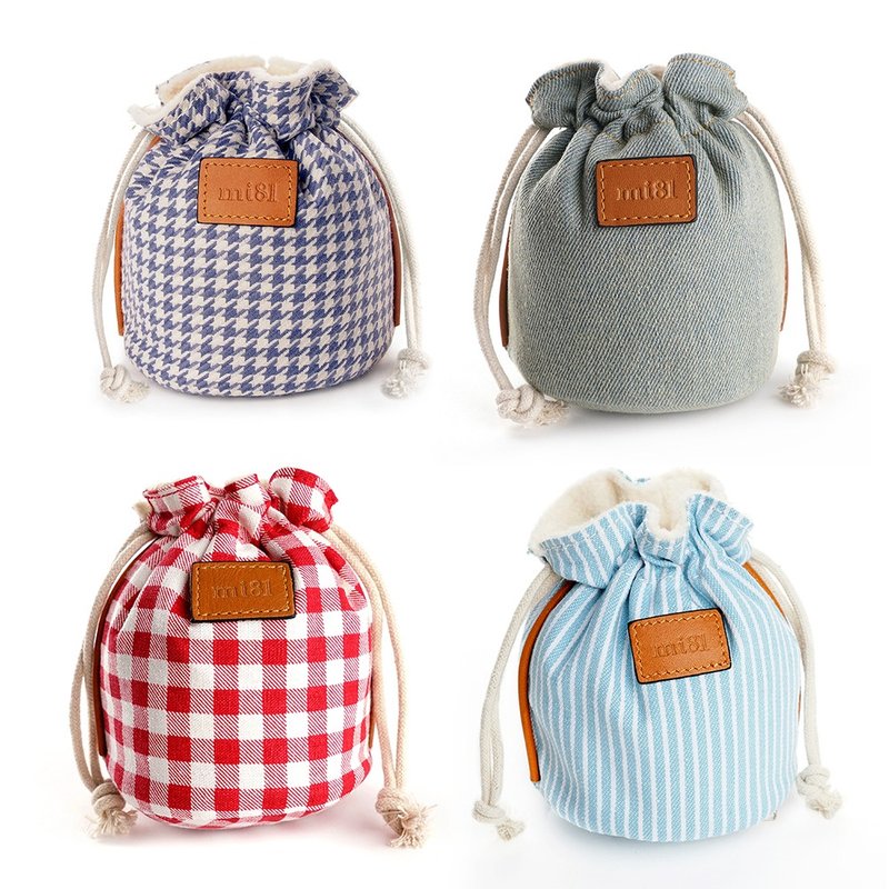 束口袋【相机镜头袋(小)】收纳袋 镜头袋 保护袋 - 相机包/相机袋 - 其他材质 多色